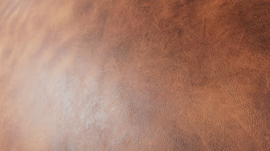 Wild Buffalo Saddle Leather Texture, Red Brown