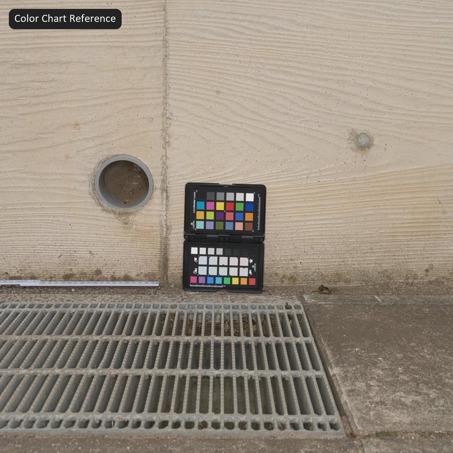 Board Form Wood Patterned Concrete Wall Texture