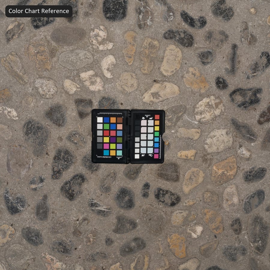 Traditional Cobblestone and Cut Stone Paver Texture, Grey