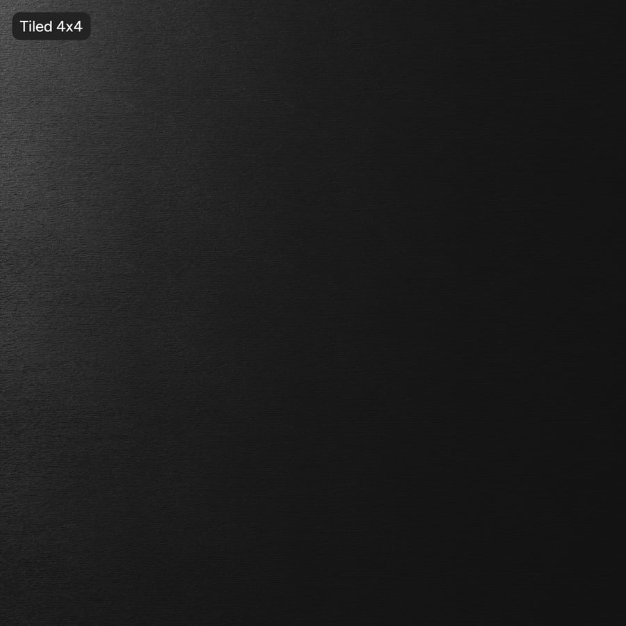 Molde Linear Wood Grain Textura Plástica, Preto