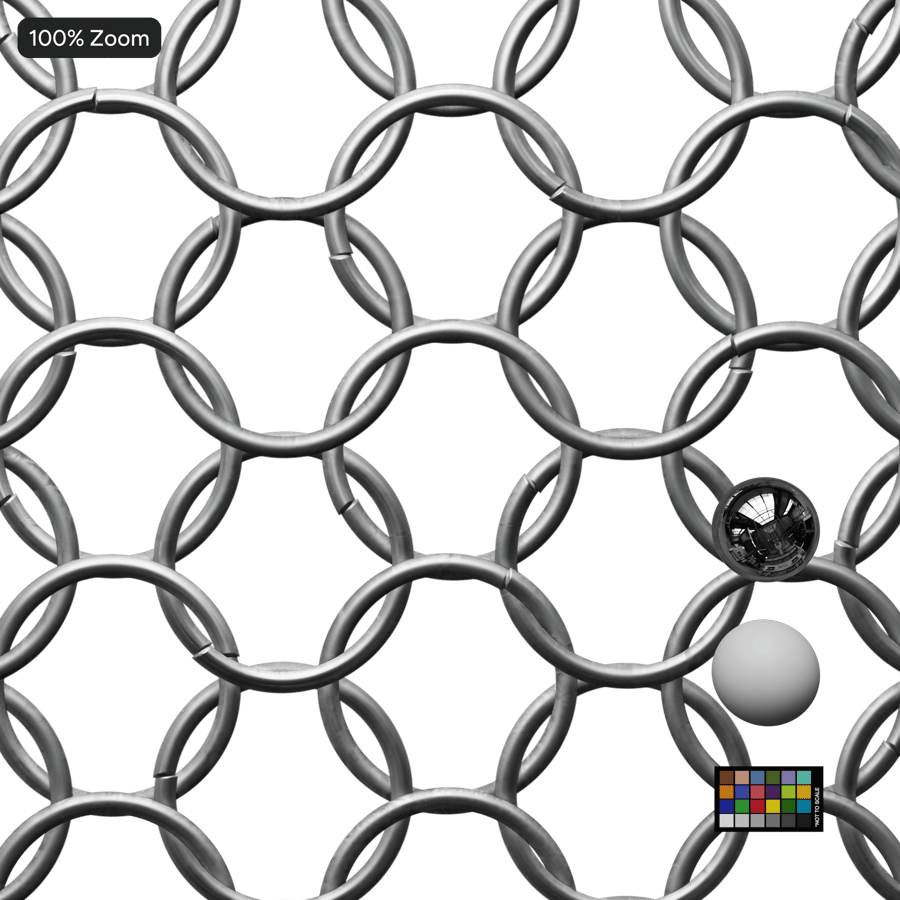 Textura de malha metálica fina
