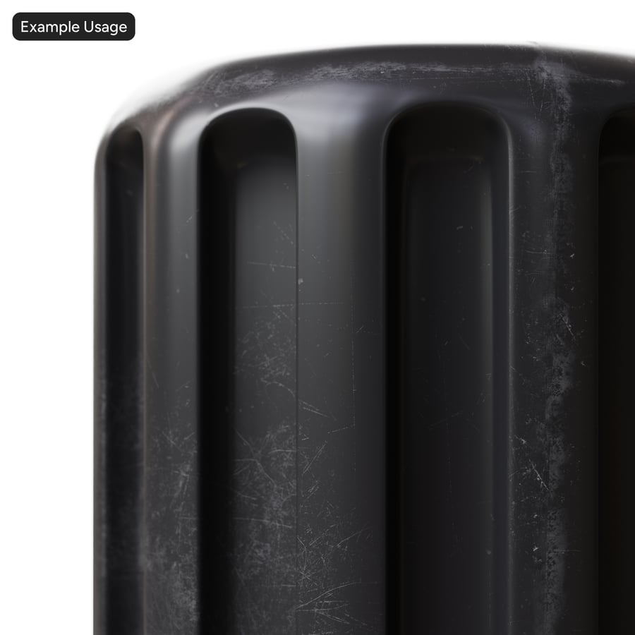 Light Distressed Edge Scratches Trim Sheet Texture