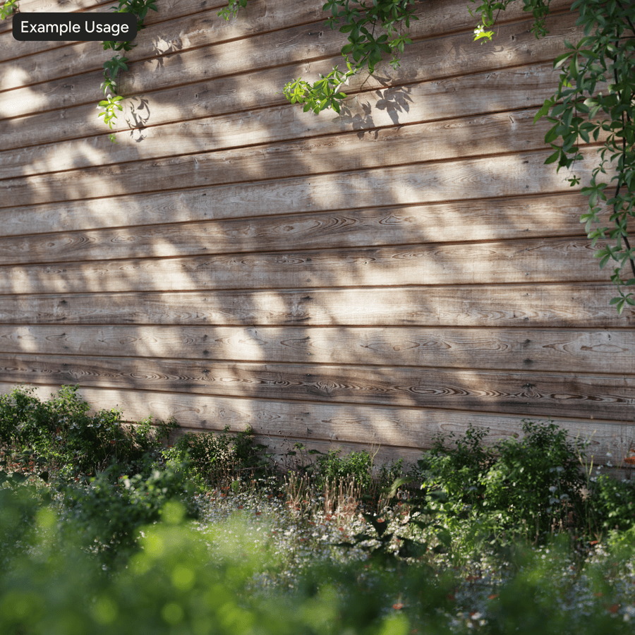Texture di rivestimento in assi di legno orizzontali stagionate, Marrone sabbia