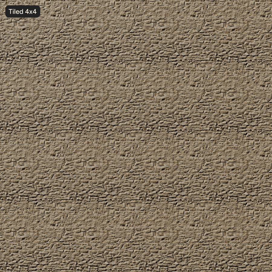 Old Rough Rubble Stone Wall Texture