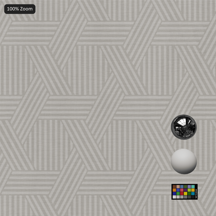 Geometric Woven Textile Wallpaper Texture, White