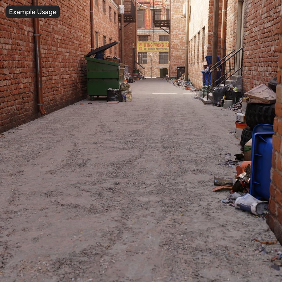 Texture de l'asphalte érodé