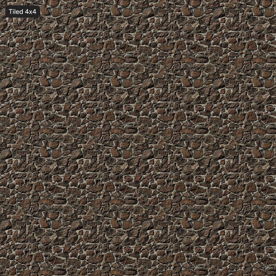 Textura irregular de revestimento de parede de pedra e argamassa