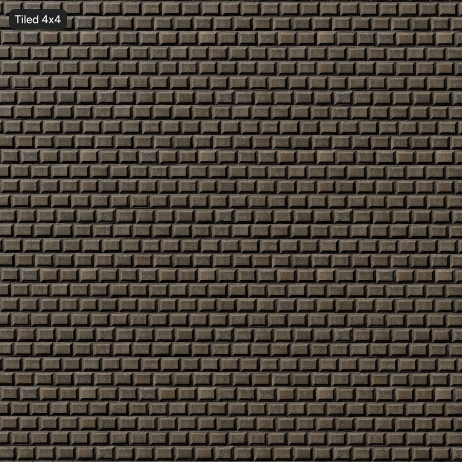 Beveled Concrete Block Wall Texture