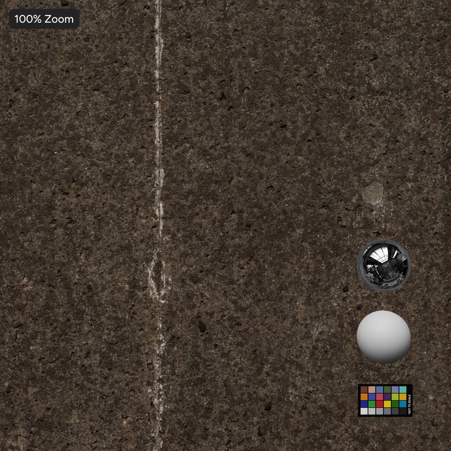 Tekstur Beton Panel Bergelembung, Abu-abu Tua