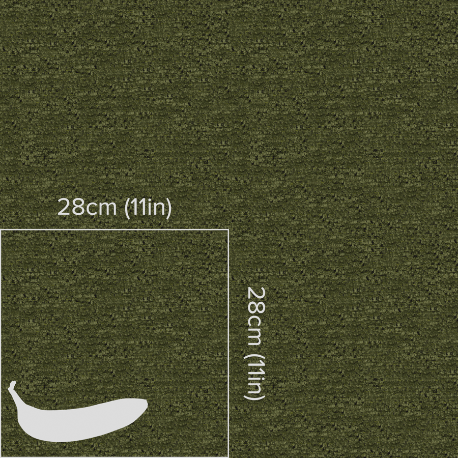 Plain Chenille Fabric, Green