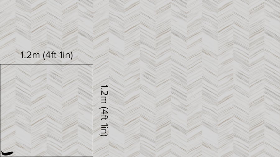 Textura de azulejo brilhante em mármore Chevron, branco escuro