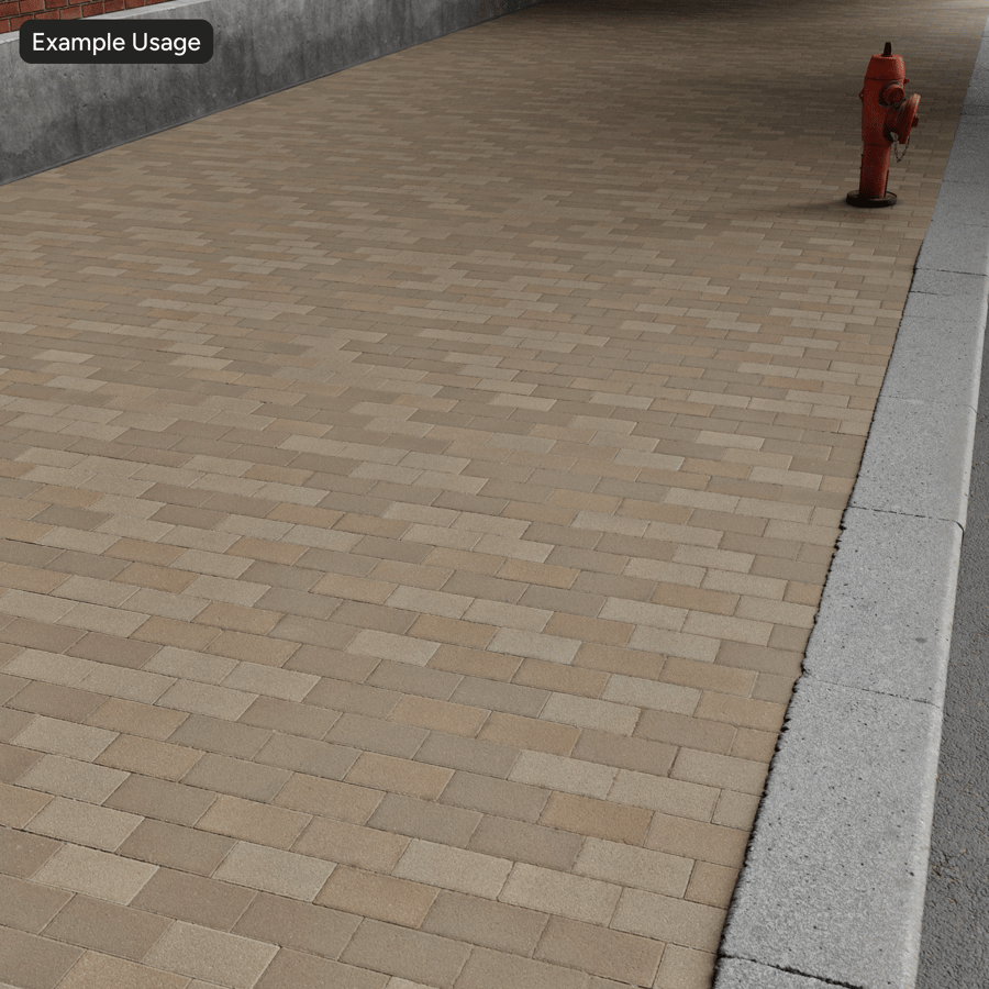 Texture de pavé en blocs de pierres de roulement, multicolore