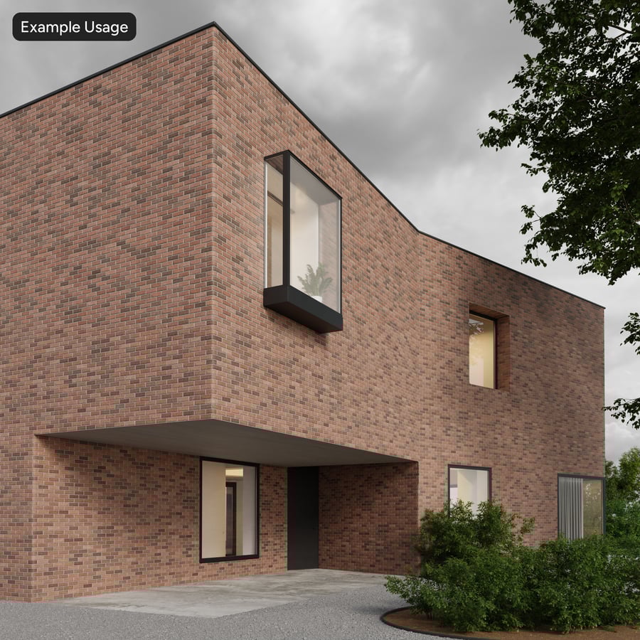 Textura cihlové zdi s pískovým povrchem a nepravidelným spárováním