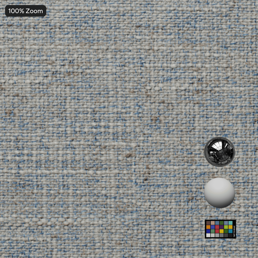 Tecido para cortinados blackout simples, azul