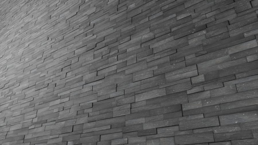 Textura de parede de pedra lisa do Canyon Coal
