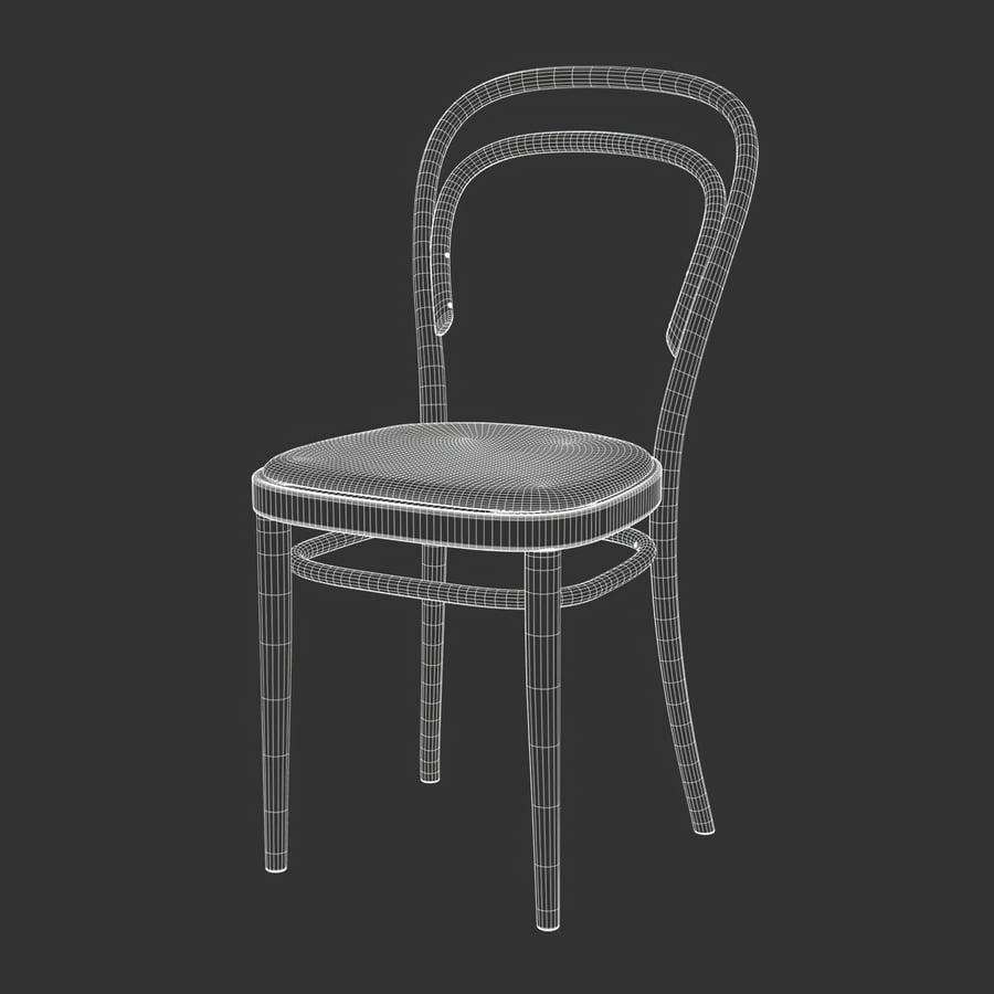 Réplica em madeira da cadeira Thonet 214 Modelo