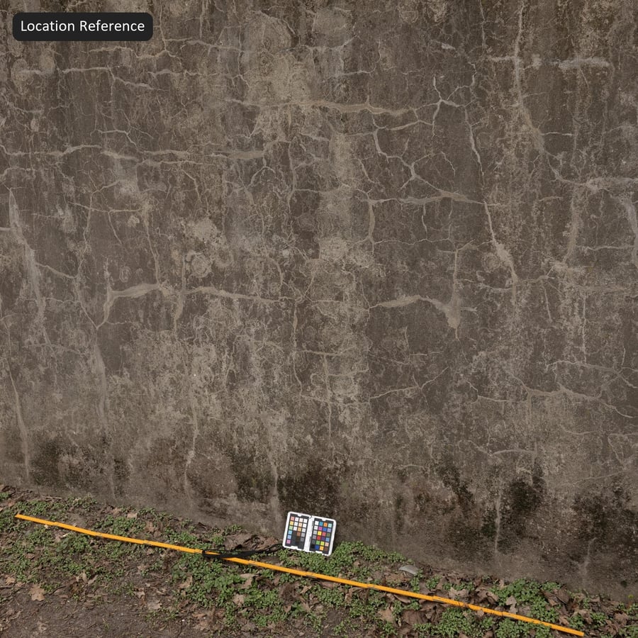 Textur av melerad betongvägg