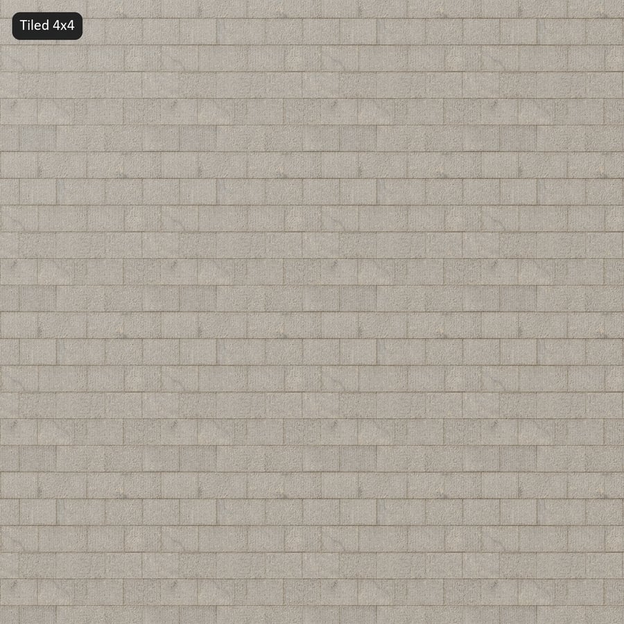 Textura retangular para pavimento, castanho cinza