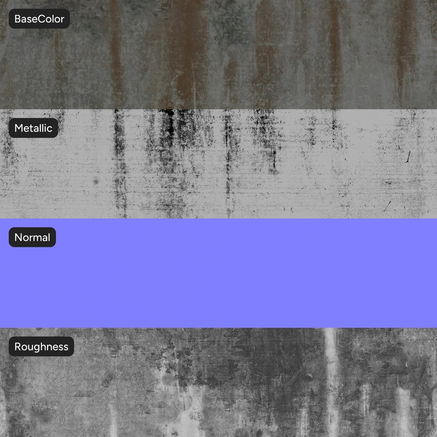 Textura de metal galvanizado sujo