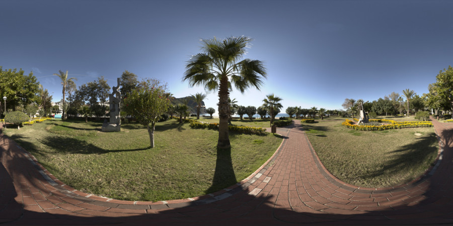 Clear Afternoon Alanya Park Outdoor Sky HDRI