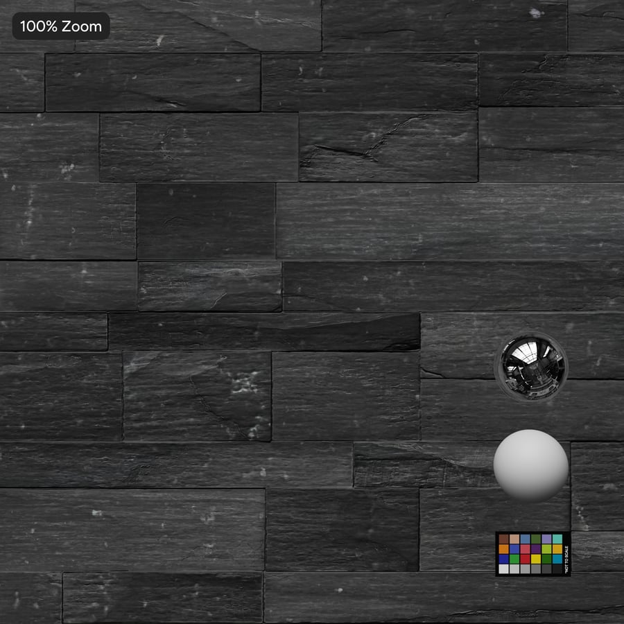 Texture de mur en pierre de Ledger lisse Coal Canyon