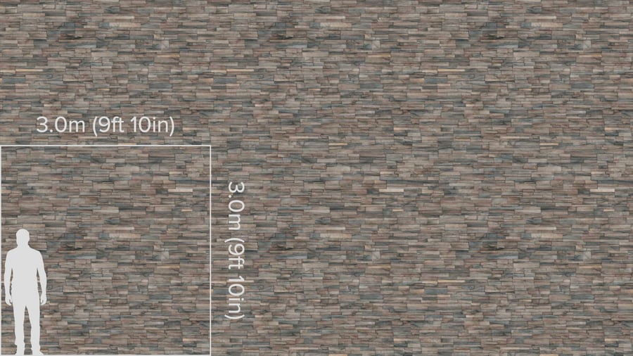 Ledger Strip Stone Wall Texture