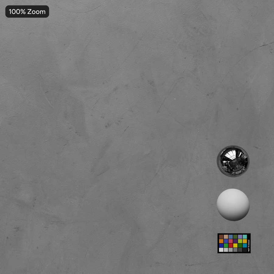 Polished Concrete Interior Floor Texture, Light Grey