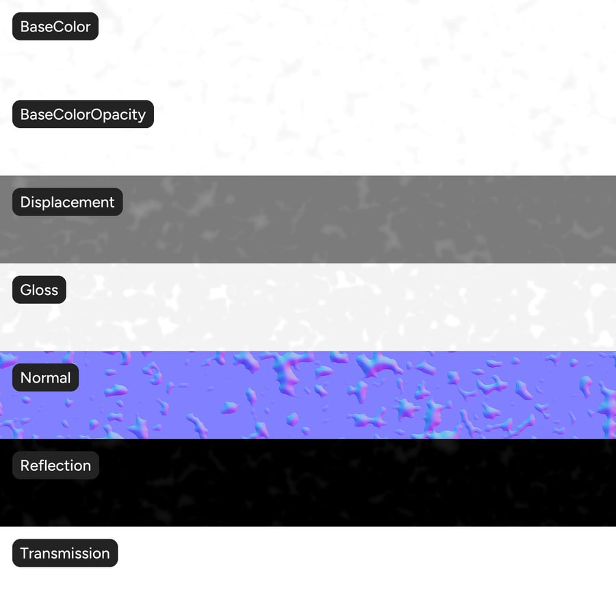 Komplexe große Wassertropfen-Textur 2