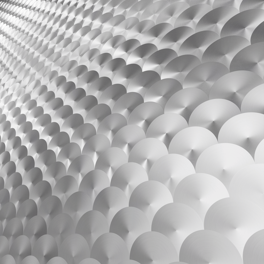 Large Radial Brushed Metal Texture