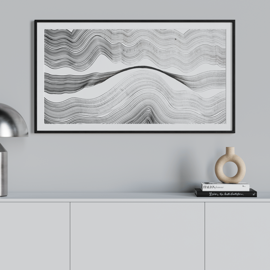 'Composition No. 306' Abstract Wall Art Model