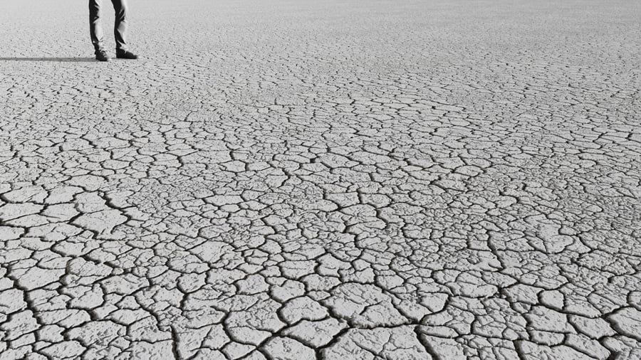 Clay Ground Texture, Grey