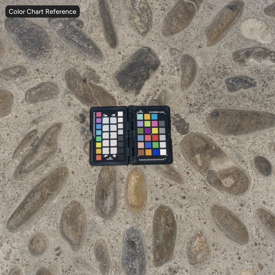 Decorative Large Pebble Cobblestone Texture