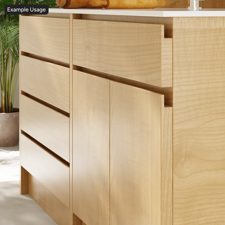 Slip Match Oak Wood Veneer Texture, Tan