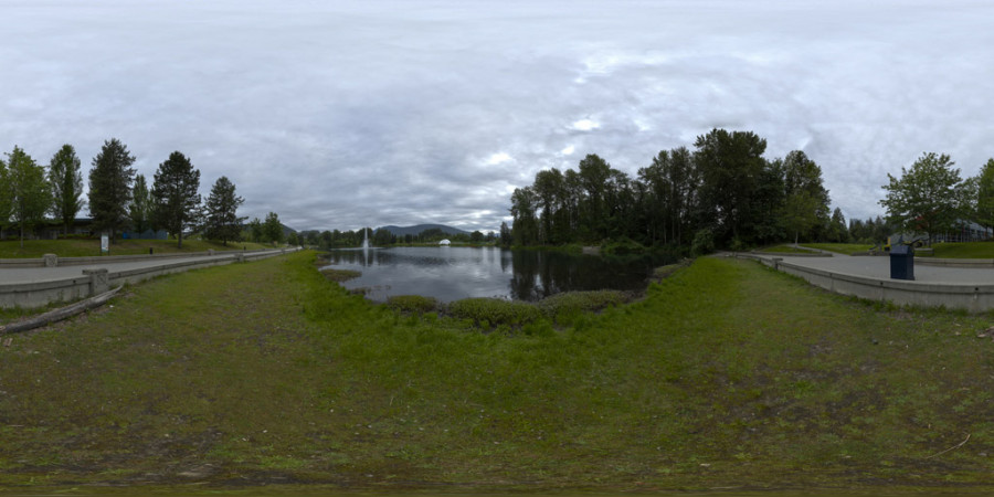 Lake Lafarge Overcast Day Outdoor Sky HDRI