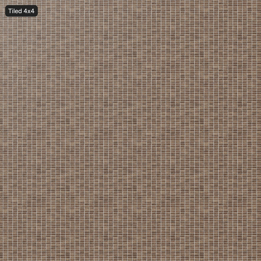 Splitface Stack Bond Brick Texture, Faded Taupe