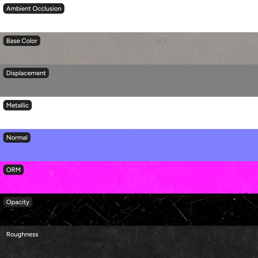 Textura com arranhões leves