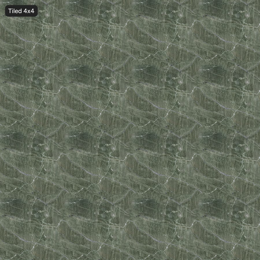 Texture đá marble tấm bóng, màu xám xanh Sage
