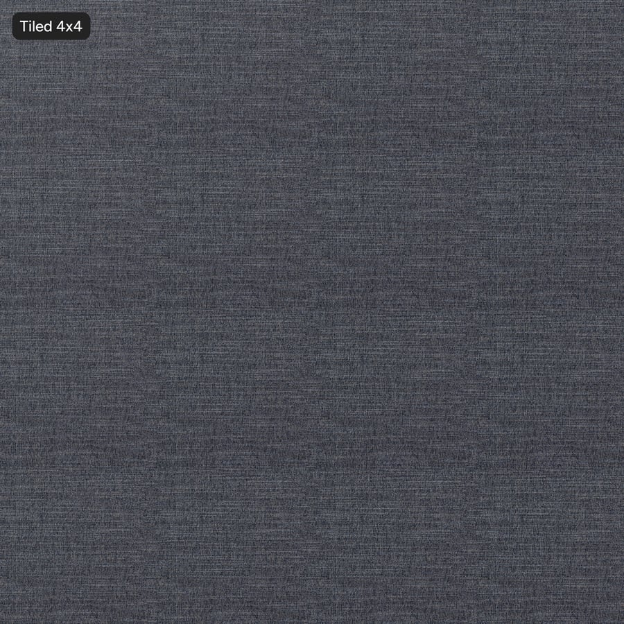 Texture de tissu d'ameublement à rayures flammées mouchetées, gris marine
