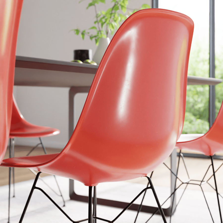 Textura de plástico ABS desgastado, vermelho