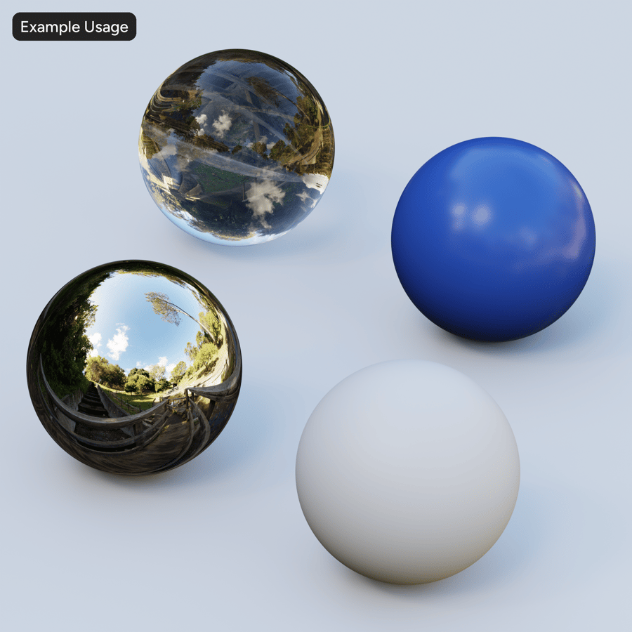 公园人行天桥 360 度 HDRI，傍晚