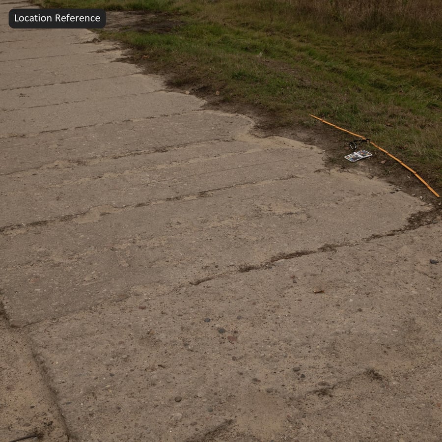 Textur für erodierten Beton-Gehweg