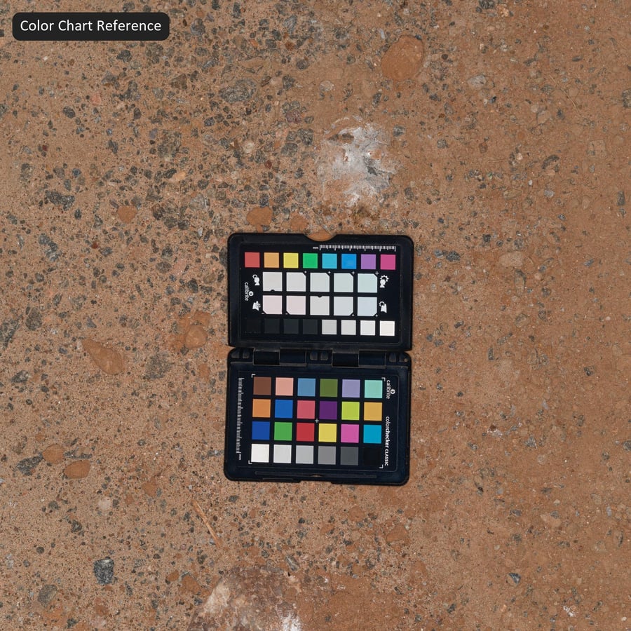 Grind op onverharde weg textuur