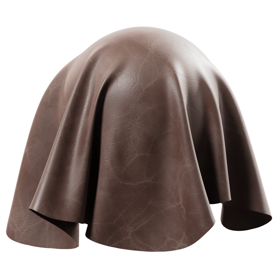 Sleek Vintage Leather Texture, Dark Chocolate Brown