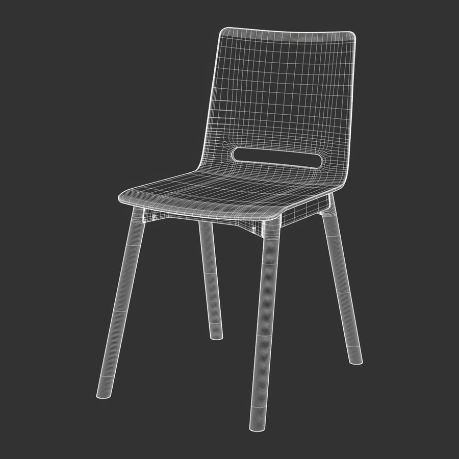 Timber Replica Hussl Forum 2 Chair Model