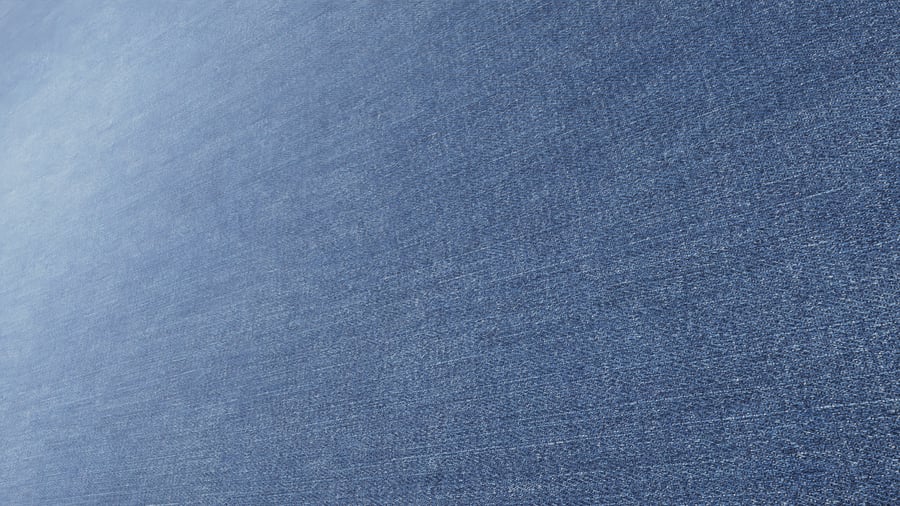 Tecido Denim de Peso Médio com Textura, Azul