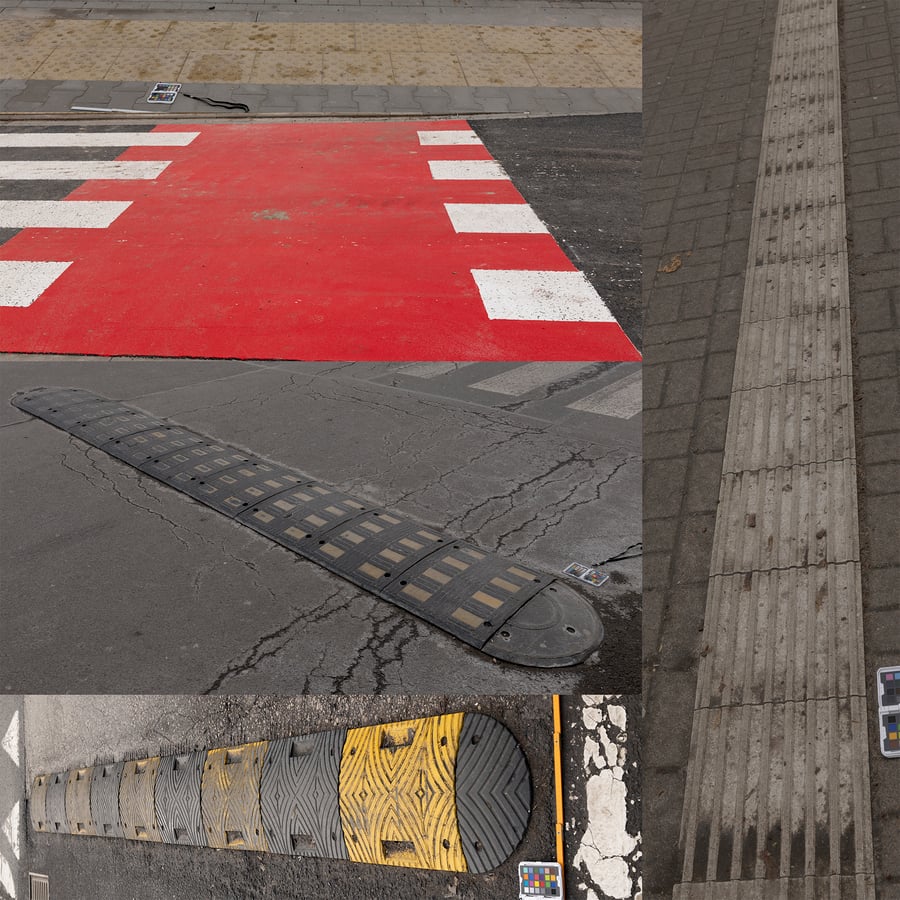 Road Markings Atlas, Multicolored