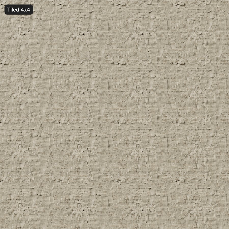 Textura de gesso aplicado com espátula, pergaminho envelhecido