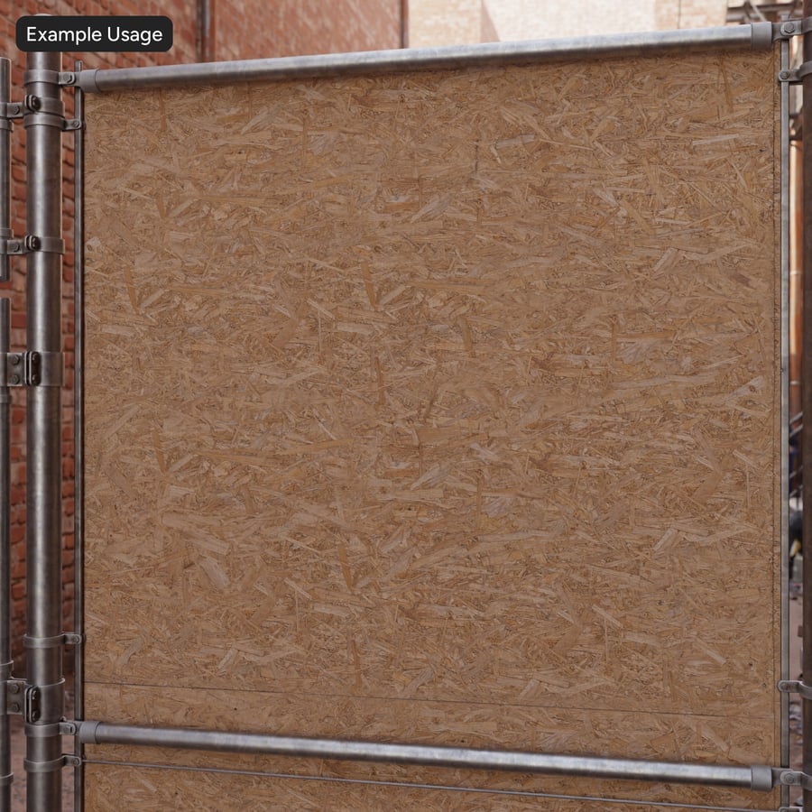 Standard Oriented Strand Board Texture, Honey Tan