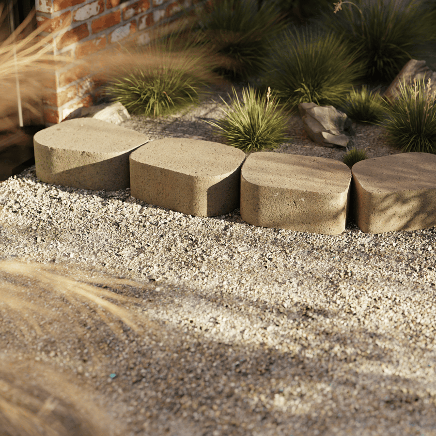Modelos de tijolos para pavimentação Luna North Creek Concrete