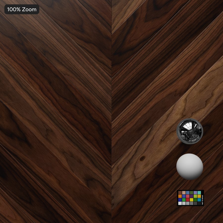 Текстура деревянной доски Chevron Walnut, шоколад